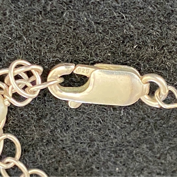 Natural Freshwater Pearl Necklace, Pearl three Strand Necklace - Picture 6 of 9